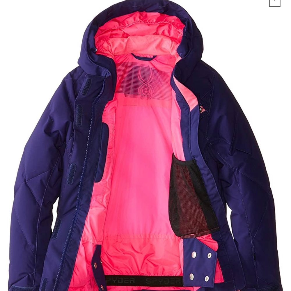 Spyder Girls Hottie Jacket size 8 LNC, worn once